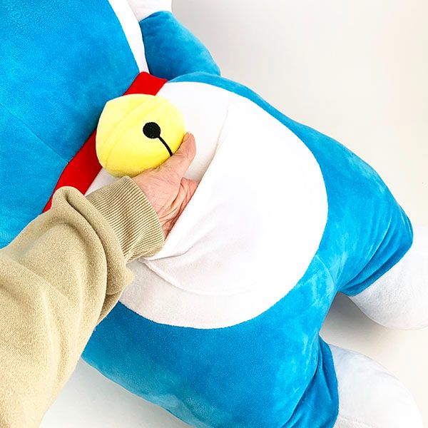 ドラえもん 特大 添い寝まくら ぬいぐるみ インテリア 枕 リラックス