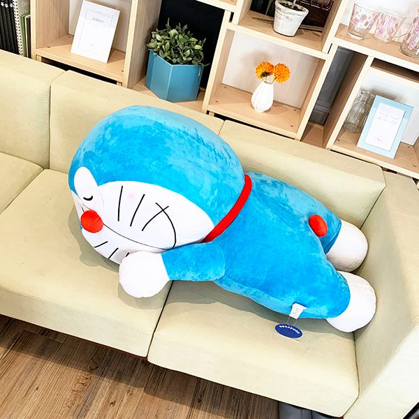 ドラえもん 特大 添い寝まくら ぬいぐるみ インテリア 枕 リラックス