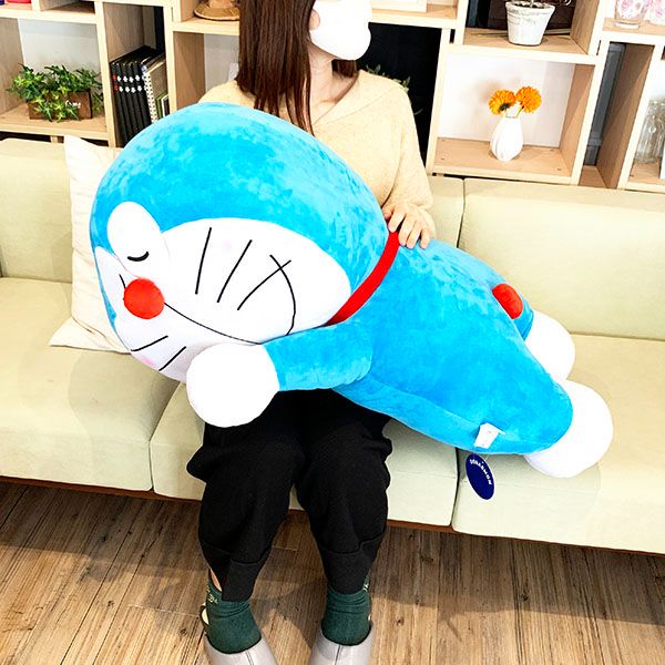 ドラえもん 特大 添い寝まくら ぬいぐるみ インテリア 枕 リラックス