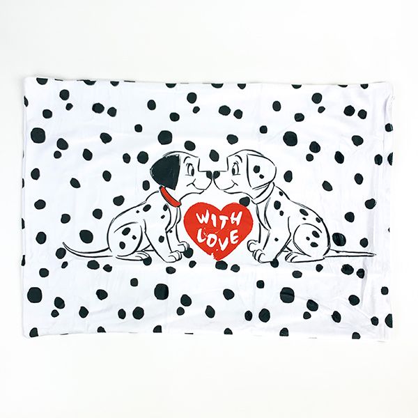 ディズニー 101匹わんちゃん 101 大人 枕 カバー 寝具 ピローカバー 白