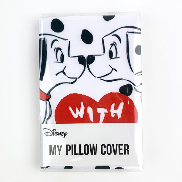 ディズニー 101匹わんちゃん 101 大人 枕 カバー 寝具 ピローカバー 白