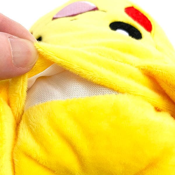 ポケットモンスター ピカチュウ & イーブイ あったか クニャック スリッパ パブーシュ ボア素材 ウィンター