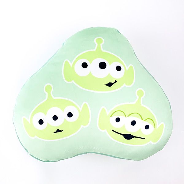 ディズニー トイストーリー もちもちダイカットクッション GN インテリア グリーン