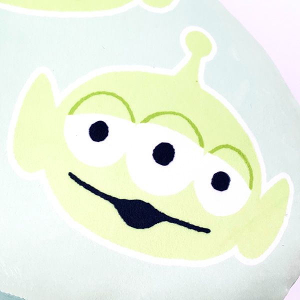 ディズニー トイストーリー もちもちダイカットクッション GN インテリア グリーン