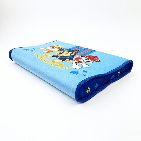 パウパトロール ジュニア低反発枕 HI there !  ブルー 枕 寝具 キッズ チェイス マーシャル ラブル