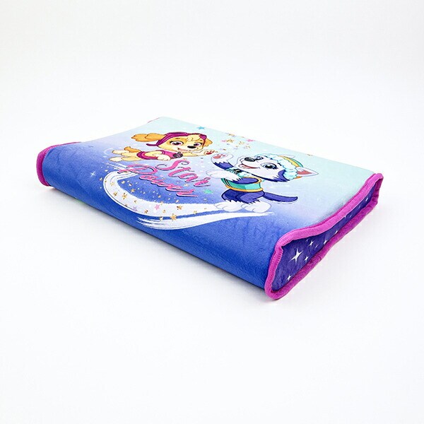 パウパトロール ジュニア低反発枕 Star Power !  パープル 枕 寝具 キッズ スカイ エベレスト