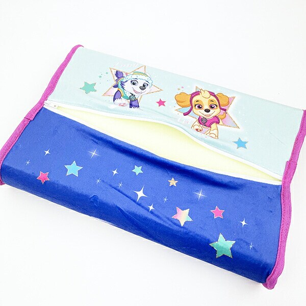 パウパトロール ジュニア低反発枕 Star Power !  パープル 枕 寝具 キッズ スカイ エベレスト