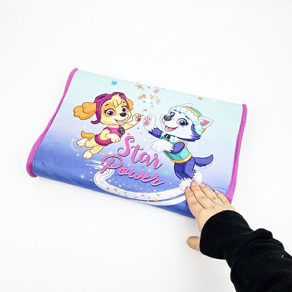 パウパトロール ジュニア低反発枕 Star Power !  パープル 枕 寝具 キッズ スカイ エベレスト