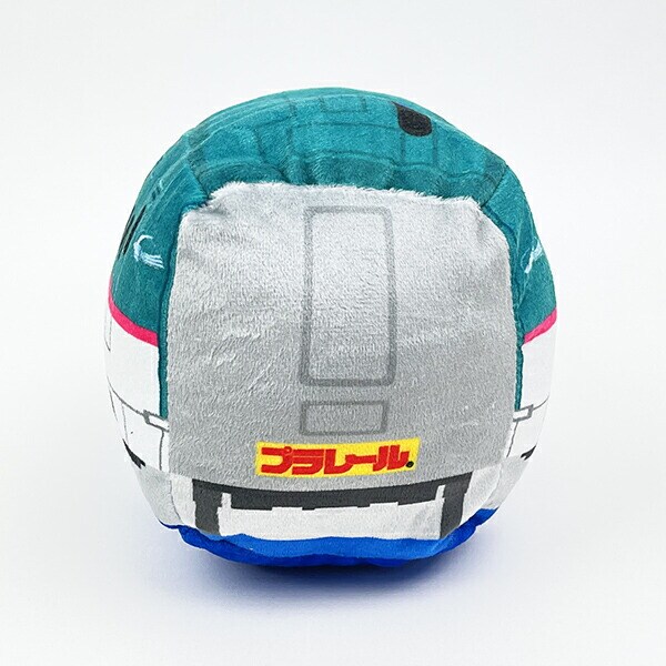 プラレール 抱き枕 小 はやぶさ グリーン 電車 新幹線 キッズ ぬいぐるみ インテリア