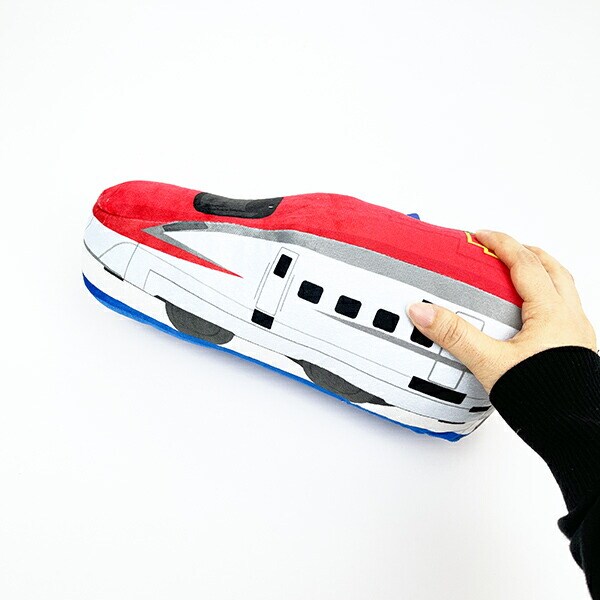 プラレール 抱き枕 小 こまち レッド 電車 新幹線 キッズ ぬいぐるみ インテリア