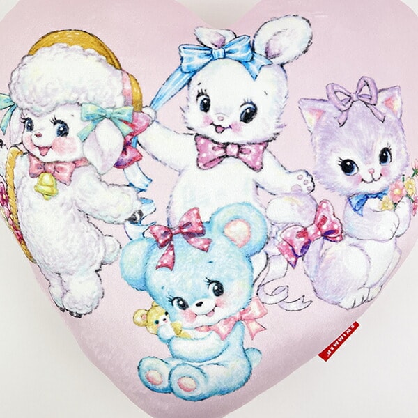 SWIMMER(スイマー) ハート ダイカットクッション