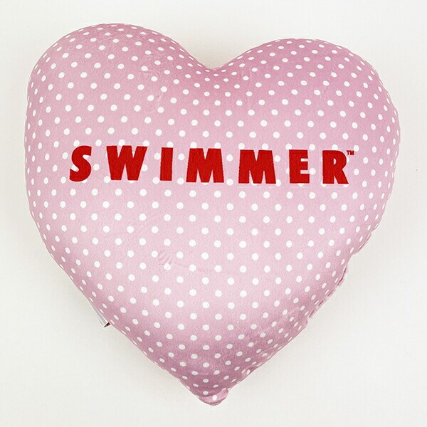 SWIMMER(スイマー) ハート ダイカットクッション