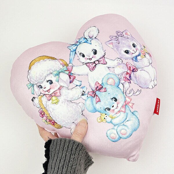 SWIMMER(スイマー) ハート ダイカットクッション