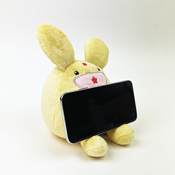 ぷよぷよ カーバンクル スマホ置き枕 ぬいぐるみ SEGA