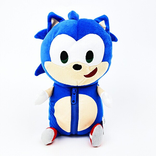 ソニック・ザ・ヘッジホッグ ソニック 変身ネックピロー まくら ぬいぐるみ