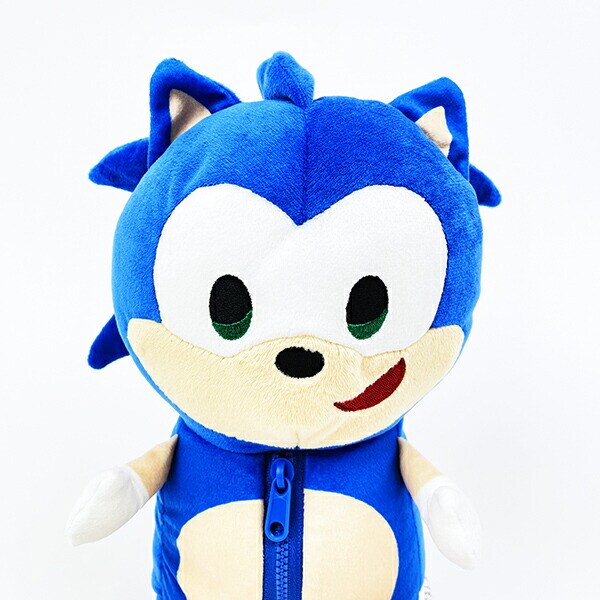 ソニック・ザ・ヘッジホッグ  ソニック 変身ネックピロー まくら ぬいぐるみ