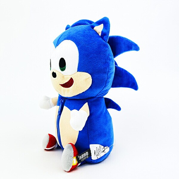 ソニック・ザ・ヘッジホッグ  ソニック 変身ネックピロー まくら ぬいぐるみ