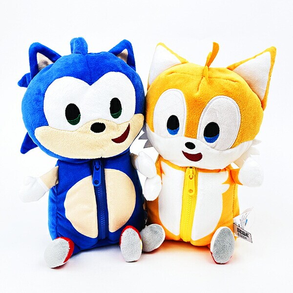 ソニック・ザ・ヘッジホッグ  ソニック 変身ネックピロー まくら ぬいぐるみ