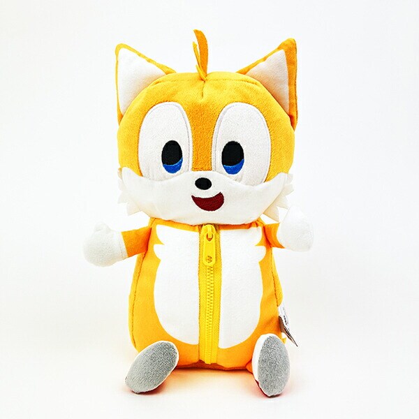 ソニック・ザ・ヘッジホッグ テイルス 変身ネックピロー まくら ぬいぐるみ