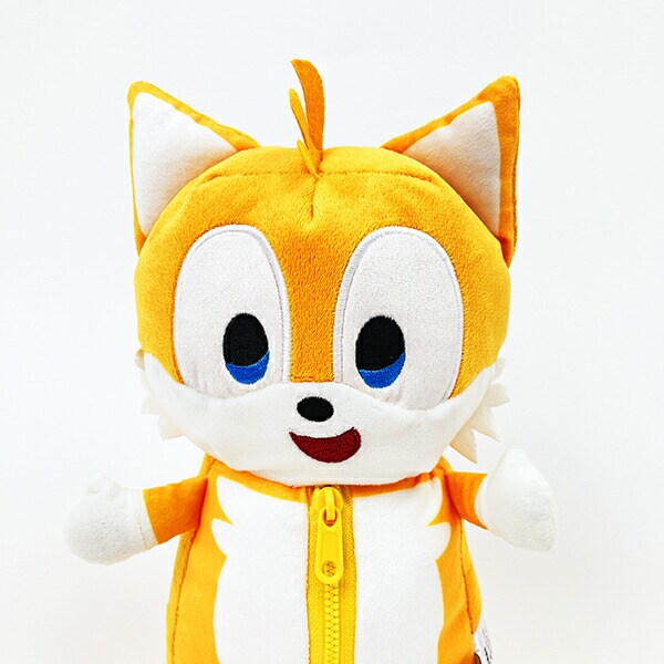 ソニック・ザ・ヘッジホッグ  テイルス 変身ネックピロー まくら ぬいぐるみ