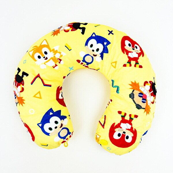 ソニック・ザ・ヘッジホッグ  テイルス 変身ネックピロー まくら ぬいぐるみ