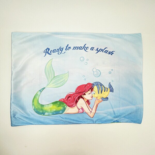 ディズニー プリンセス アリエル 枕カバー (ブルー) Sanrio