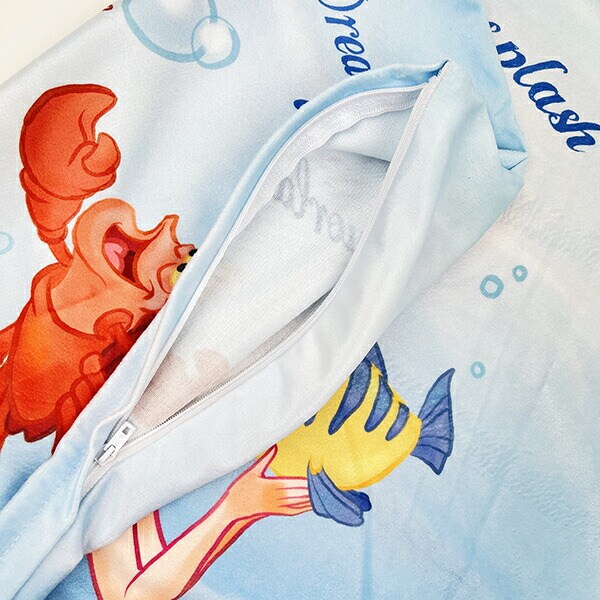 ディズニー プリンセス アリエル 枕カバー (ブルー) Sanrio