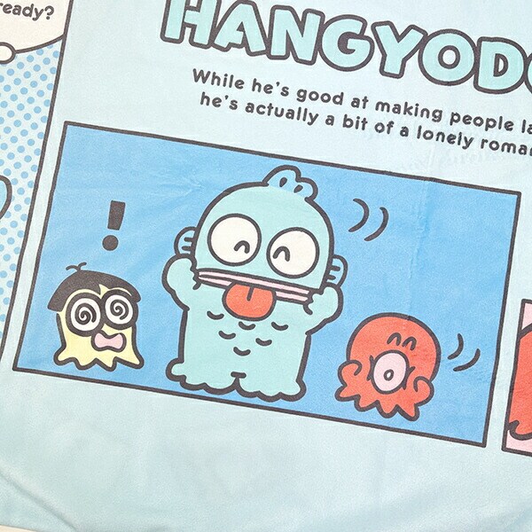 サンリオ ハンギョドン 枕カバー (ブルー) Sanrio