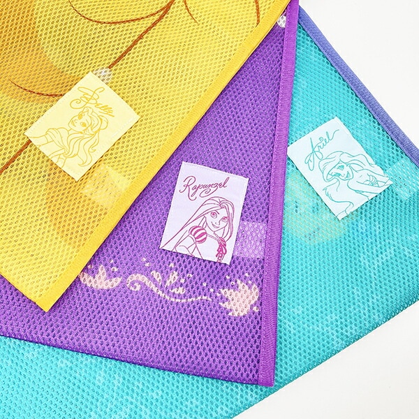 ディズニー プリンセス ラプンツェル まくらが干せるネット 洗濯ネット Disney