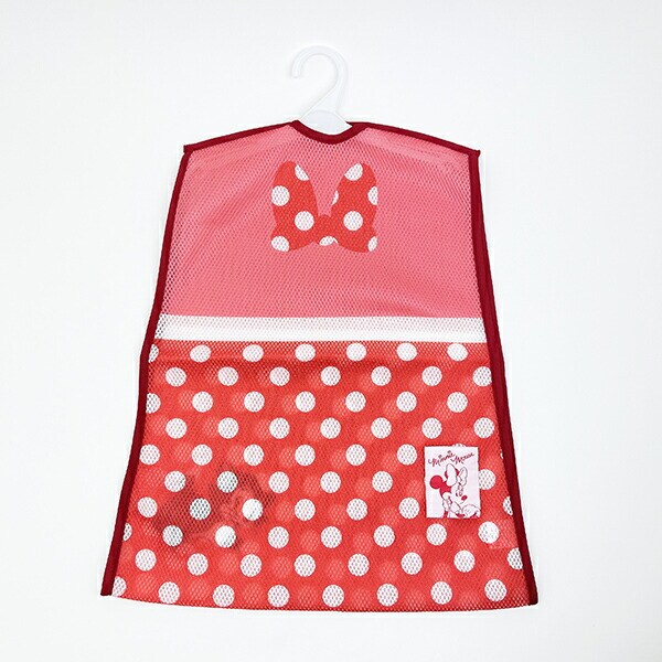 ディズニー ミニーマウス まくらが干せるネット 洗濯ネット Disney