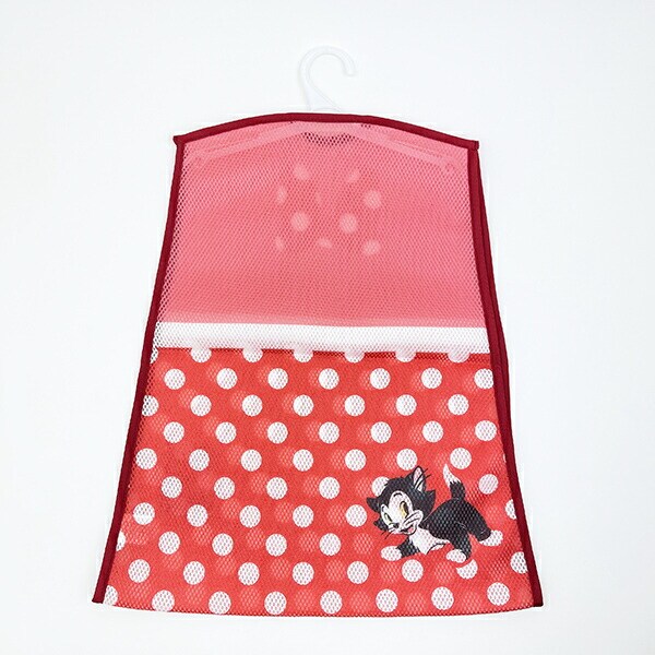 ディズニー ミニーマウス まくらが干せるネット 洗濯ネット Disney