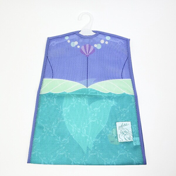 ディズニープリンセス アリエル まくらが干せるネット 洗濯ネット Disney