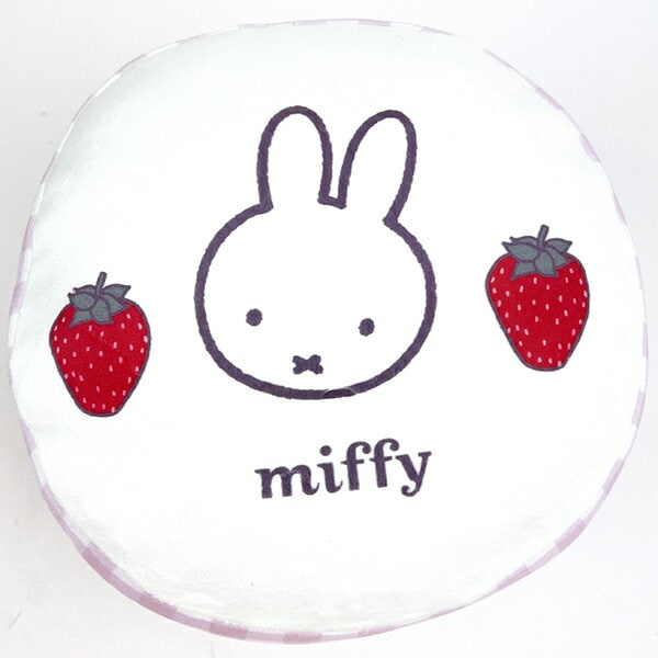 ミッフィー miffy パフクッション (ピンク) インテリア