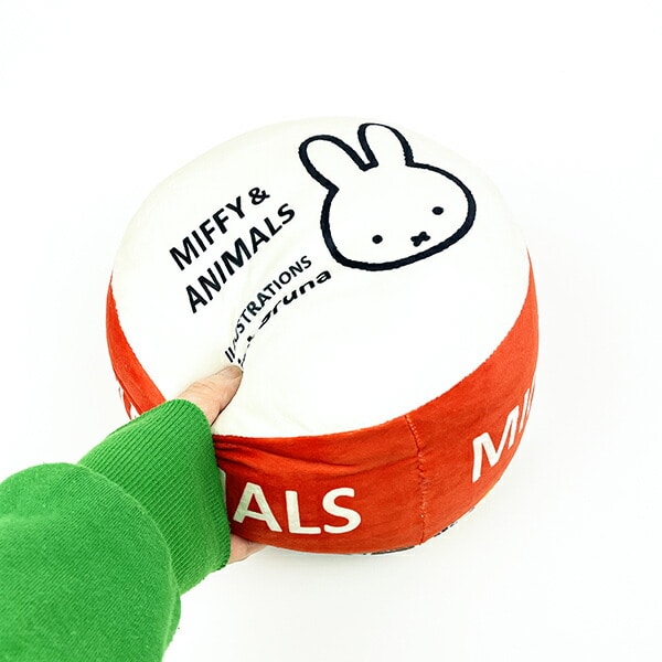 ミッフィー MIFFY＆ANIMALS パフクッション