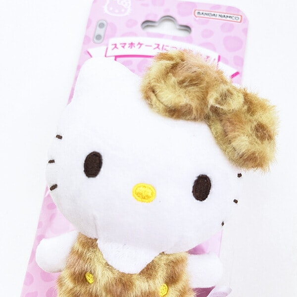 サンリオ キティ PlayCharm ヒョウ柄 スマホ用品 iPhone Android sanrio