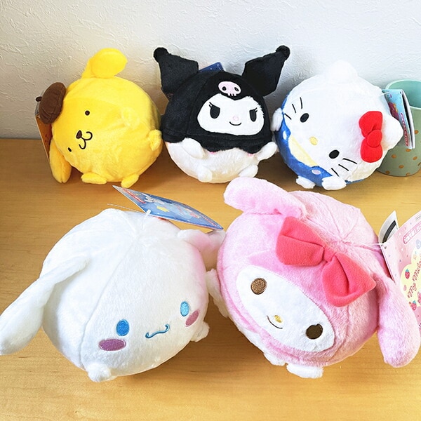 サンリオ シナモロール ぷりぬいぽんぽん ぬいぐるみ シナモン Sanrio