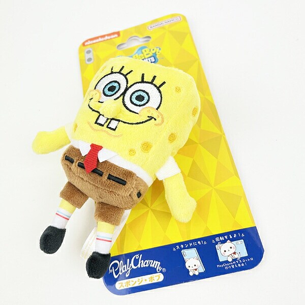 スポンジボブ PlayCharm マスコット スマホ