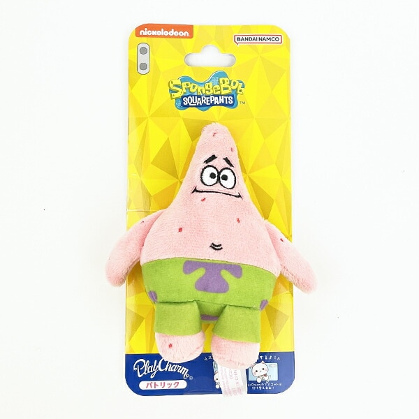 スポンジボブ パトリック PlayCharm マスコット スマホ