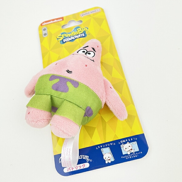 スポンジボブ パトリック PlayCharm マスコット スマホ