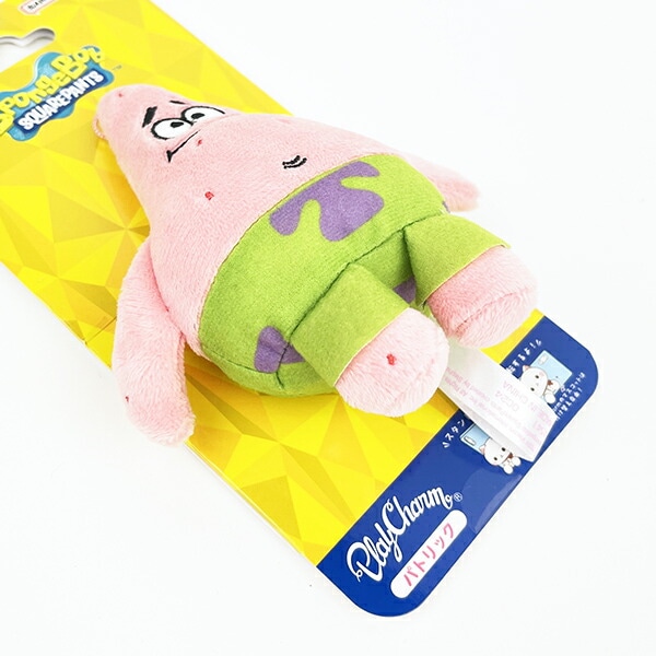 スポンジボブ パトリック PlayCharm マスコット スマホ