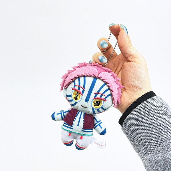 鬼滅の刃 猗窩座 Chibiぬいマスコット ぬいぐるみ