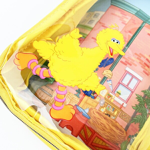 セサミストリート ビッグバード Chibiぬいのでこれーしょん ポーチ バッグ