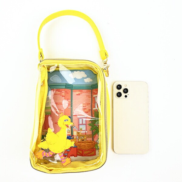 セサミストリート ビッグバード Chibiぬいのでこれーしょん ポーチ バッグ