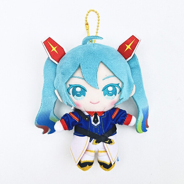 初音ミク ×機動戦士ガンダム Chibiぬいおすわりマスコット ぬいぐるみ