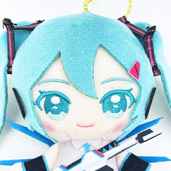 初音ミク ×ストライクフリーダムガンダム弐式 Chibiぬいおすわりマスコット ぬいぐるみ