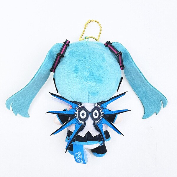 初音ミク ×ストライクフリーダムガンダム弐式 Chibiぬいおすわりマスコット ぬいぐるみ