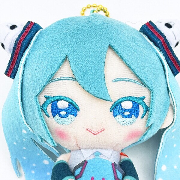 初音ミク ×ダブルオーガンダム Chibiぬいおすわりマスコット ぬいぐるみ