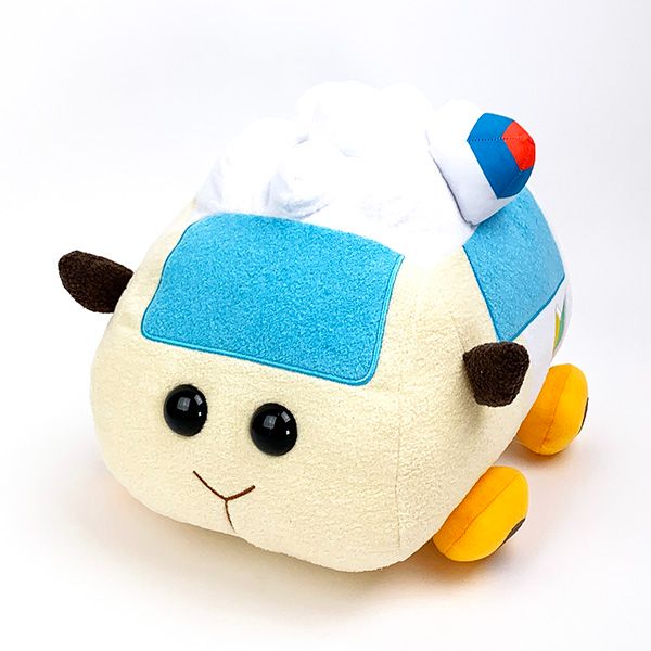 PUIPUIモルカー 教習アビー 抱っこぬいぐるみ インテリア クリーム