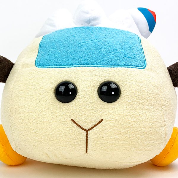 PUIPUIモルカー 教習アビー 抱っこぬいぐるみ インテリア クリーム