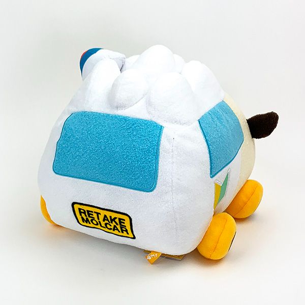 PUIPUIモルカー 教習アビー 抱っこぬいぐるみ インテリア クリーム